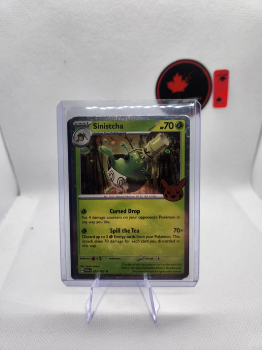 Sinistcha 022/167 | Halloween Promo Holo | Pokemon | Trick or Trade 2024