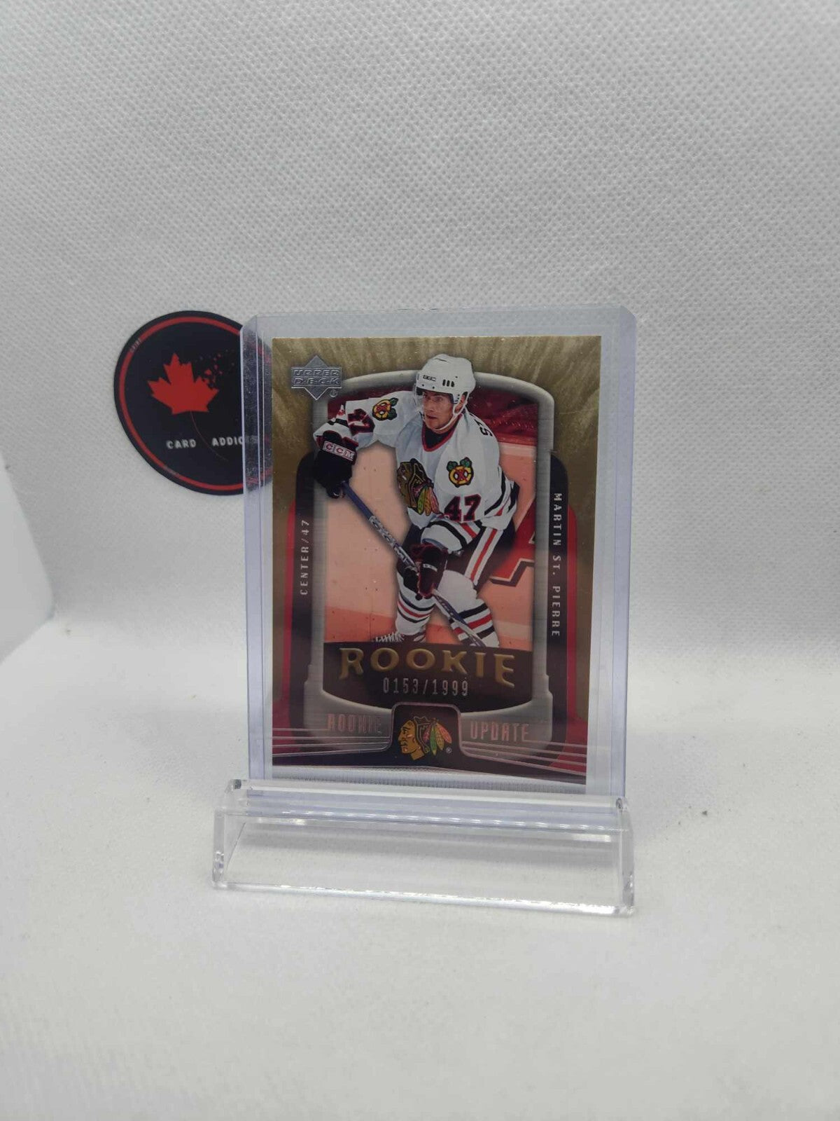 2005-06 Upper Deck Rookie Update Martin St. Pierre RC /1999 #119
