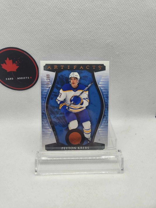 2023-24 UD Artifacts Hockey Peyton Krebs Copper /299 Card #72
