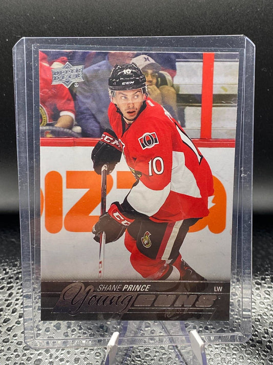 2015-16 Upper Deck Young Guns Rookie Card SHANE PRINCE