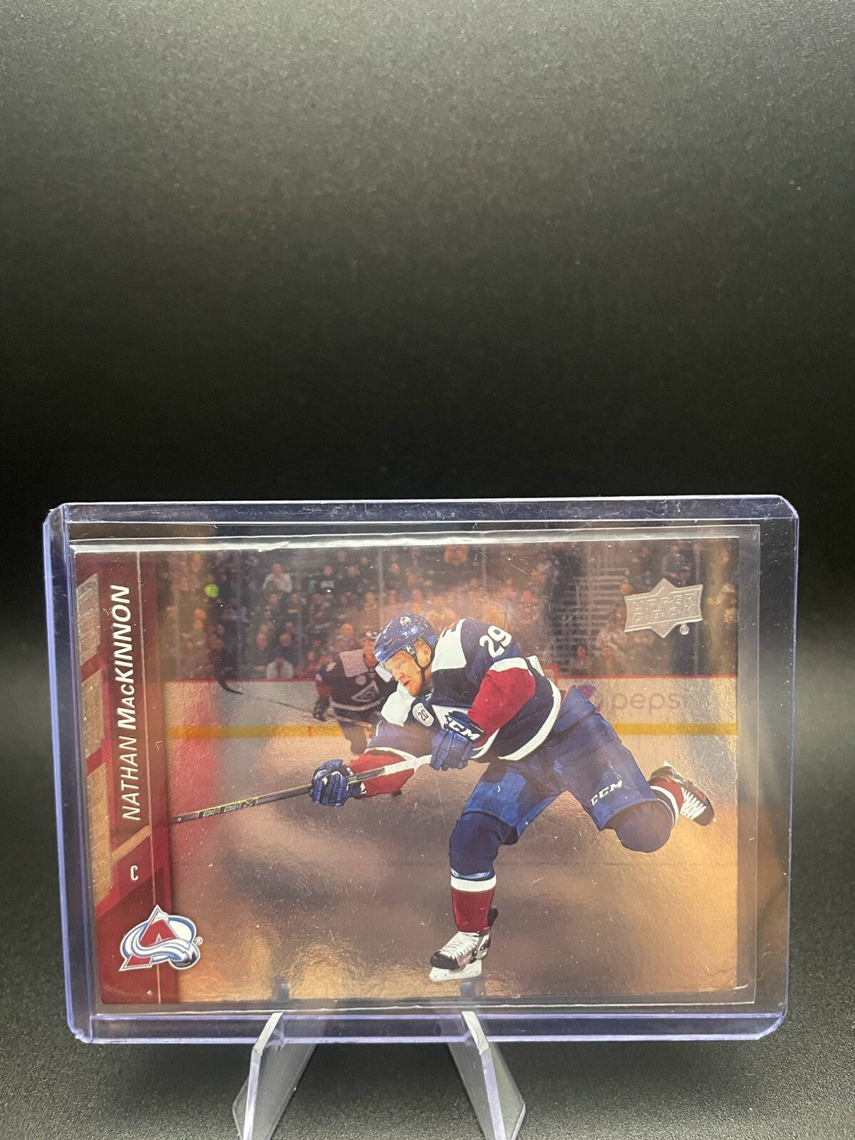 NATHAN MACKINNON 2015 16 UPPER DECK SILVER FOIL #302 COLORADO AVALANCHE NM-MT