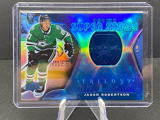 Jason Robertson 2020-21 UD Trilogy Super Stage Red Rookie /999 #RSS-18 Dallas