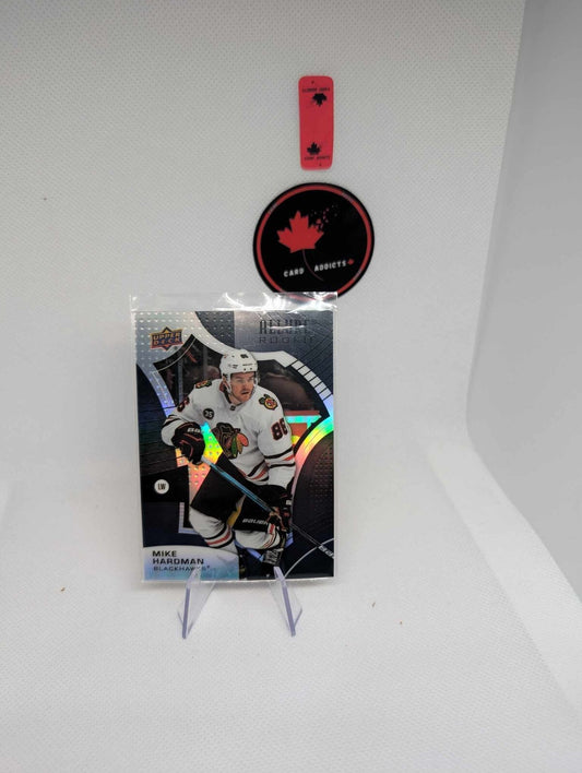 2021-22 Upper Deck Allure Rookie Black Rainbow 111 Mike Hardman RC