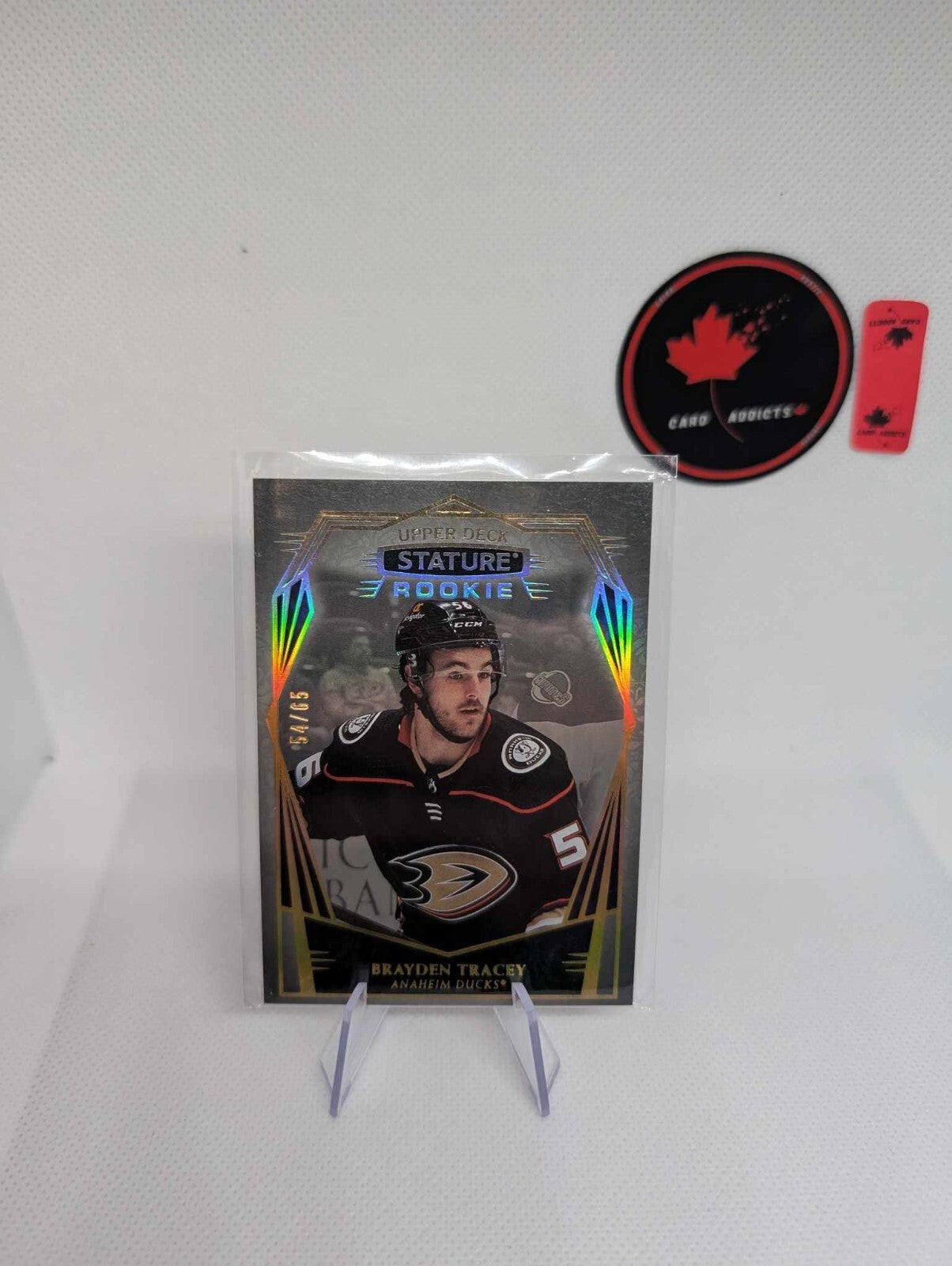 2022-23 Stature Hockey Rookie Design Variant #184 Brayden Tracey /65