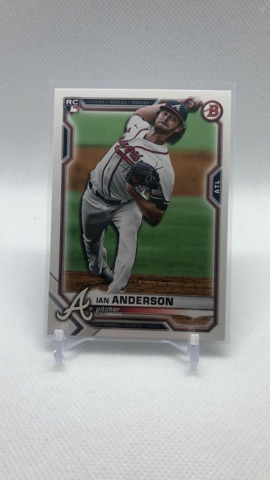 2021 Bowman IAN ANDERSON RC Rookie Braves