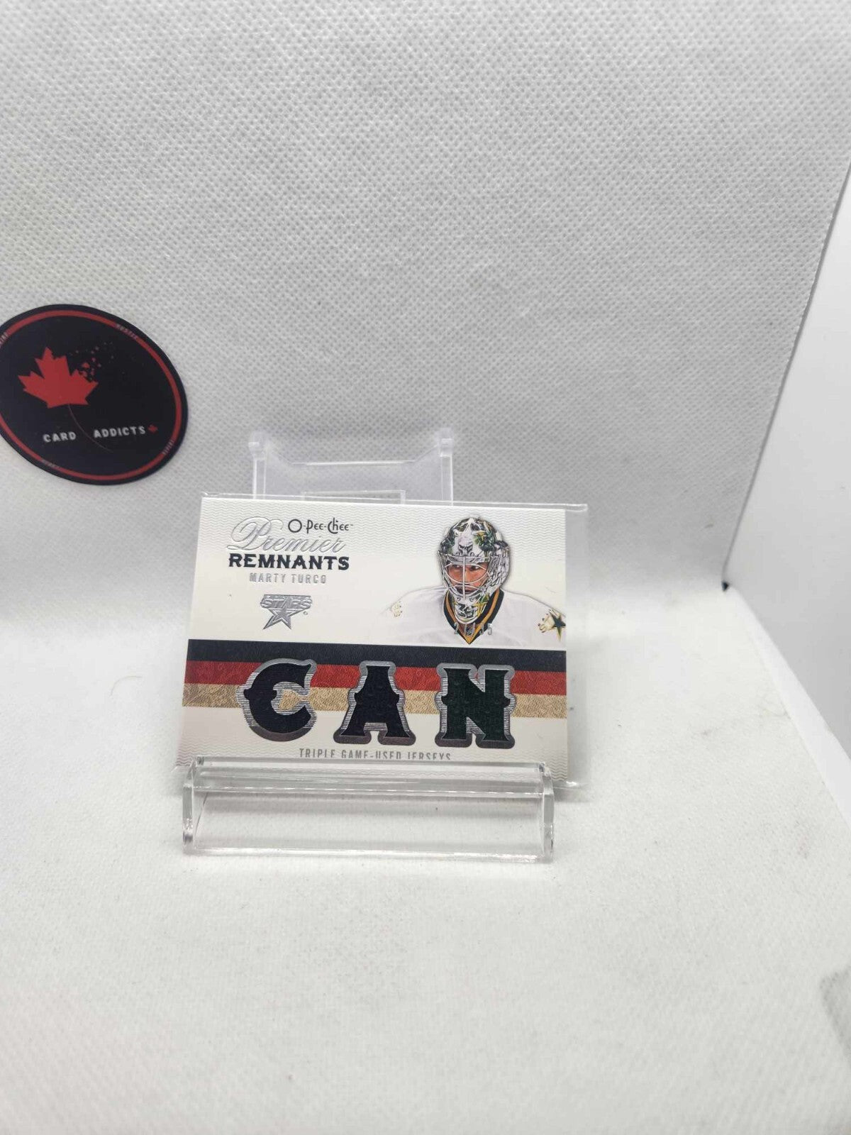 2009-10 O-Pee-Chee Premier Premier Remnants Triple /35 Marty Turco #PRT-MT