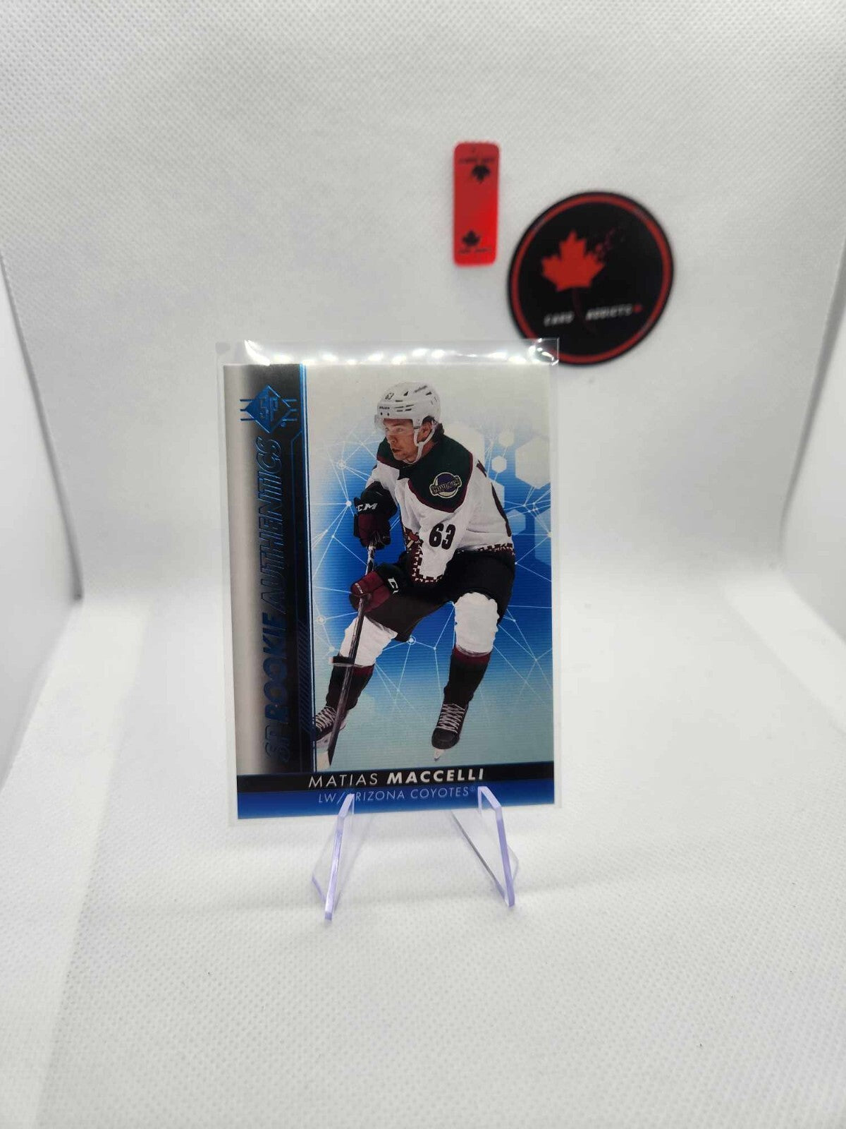 Matias Maccelli SP Rookie Authentics Blue