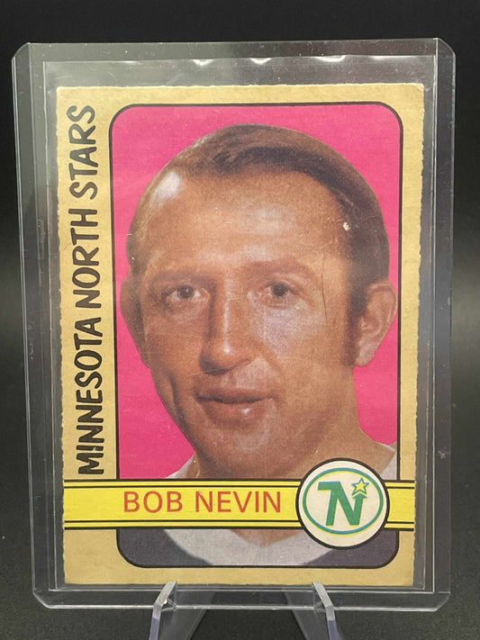 (1) BOB NEVIN 1972-73 O-PEE-CHEE SERIE 3 # 267 NORTH STARS Great Shape!