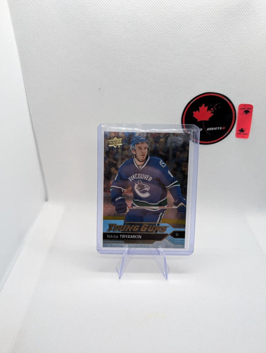 Nikita Tryamkin Young Guns Rookie 2016-17 Upper Deck SILVER FOIL #221 Canucks