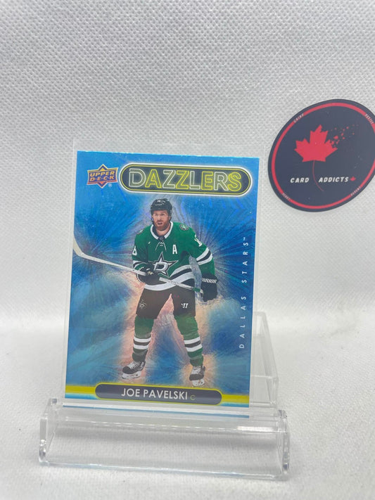 Joe Pavelski 2021-22 Upper Deck Dazzlers Blue