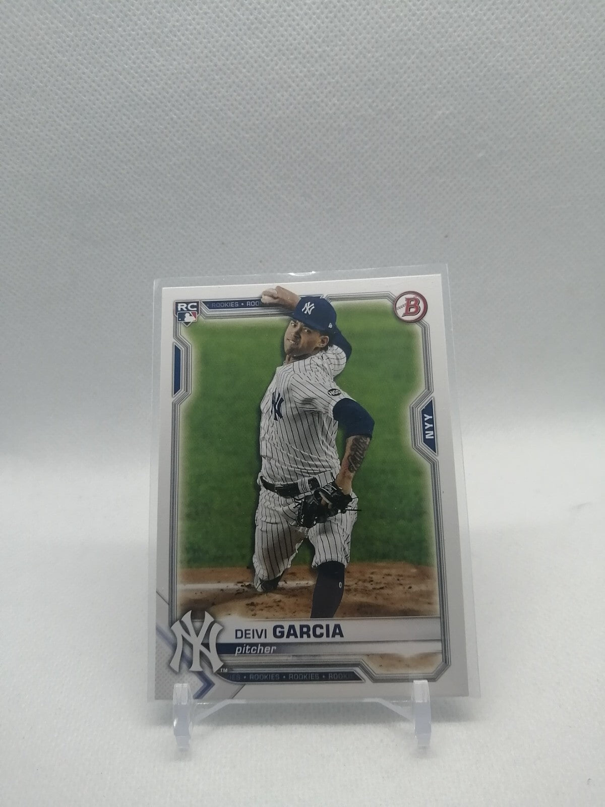 2021 Bowman #72 Deivi Garcia RC Rookie New York Yankees