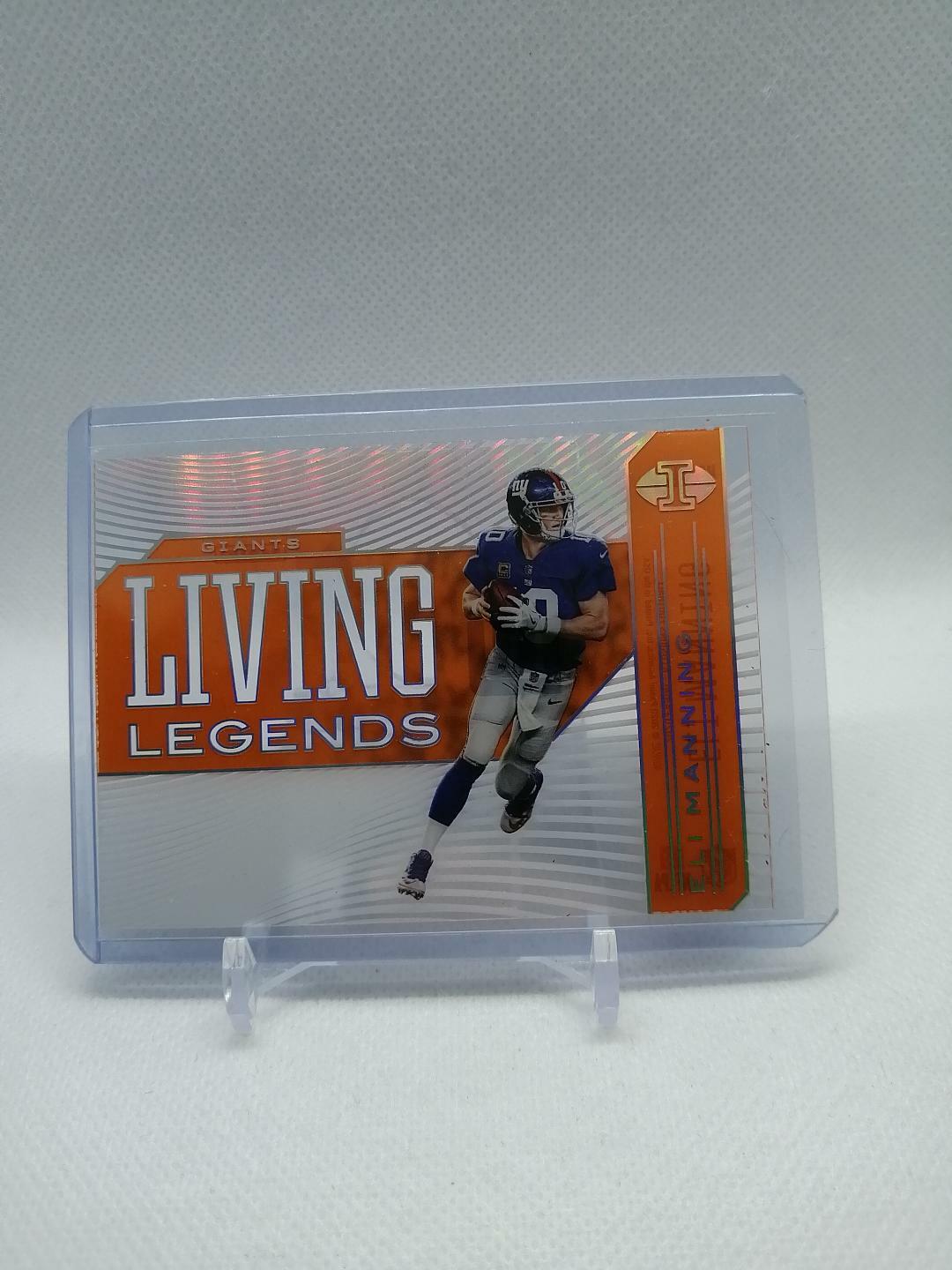 2020 Panini Illusions Football Living Legends Eli Manning