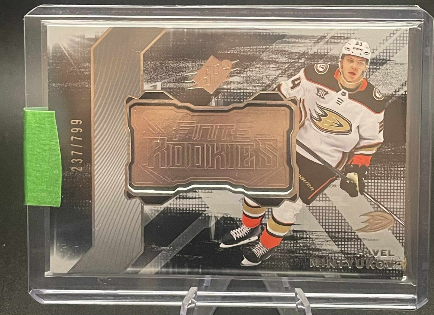 23-24 SPX Finite Rookies Silver Pavel Mintyukov /799
