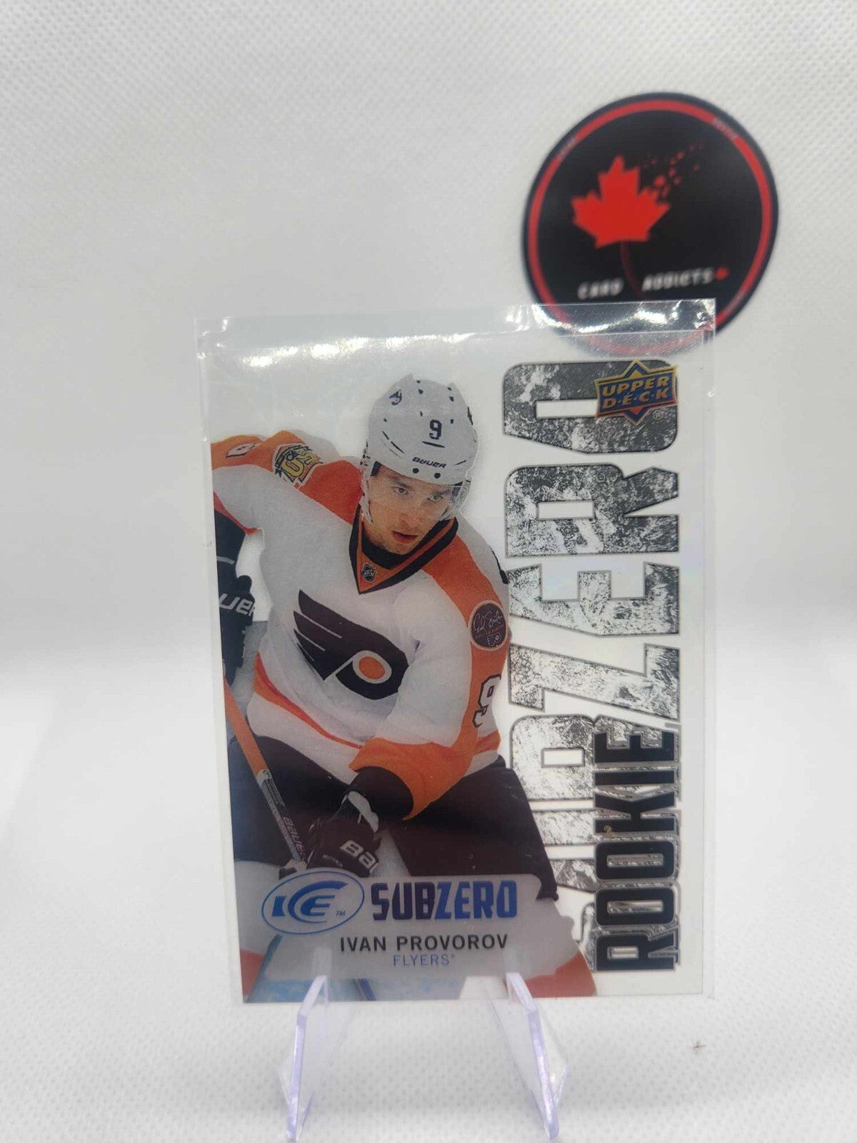 2016-17 Upper Deck ICE SubZero Ivan Provorov Rookie #SZ-81 Philadelphia Flyers
