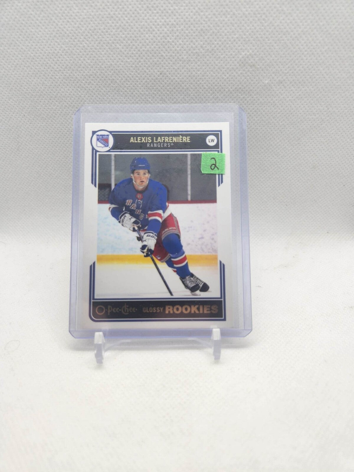Alexis Lafreniere 2020-21 Upper Deck Series 2 O-Pee-Chee Glossy Rookie #R-15