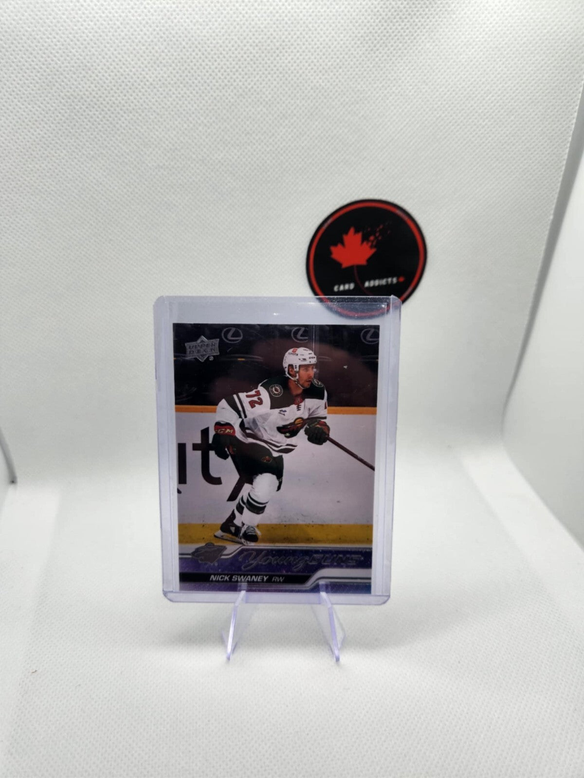 Nick Swaney 2023-24 Upper Deck Series 2 Young Guns #458 RC Minnesota Wild