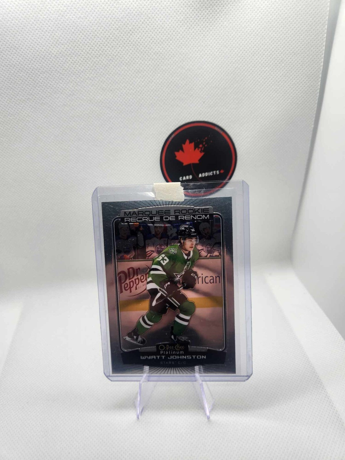 22-23 OPC Platinum - Wyatt Johnston Marquee Rookie - Dallas Stars #294