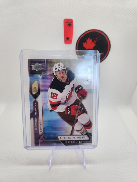 2021-22 UD Premier Rookie Dawson Mercer /399