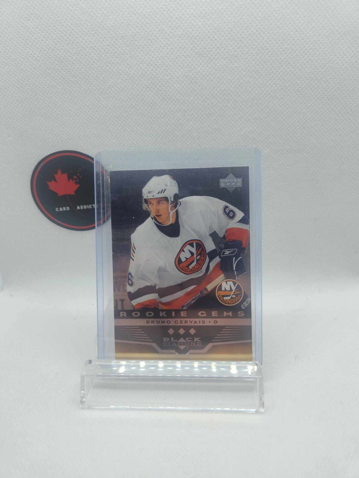 Bruno Gervais 2006 UD Black Diamond Rookie Gems RC 262
