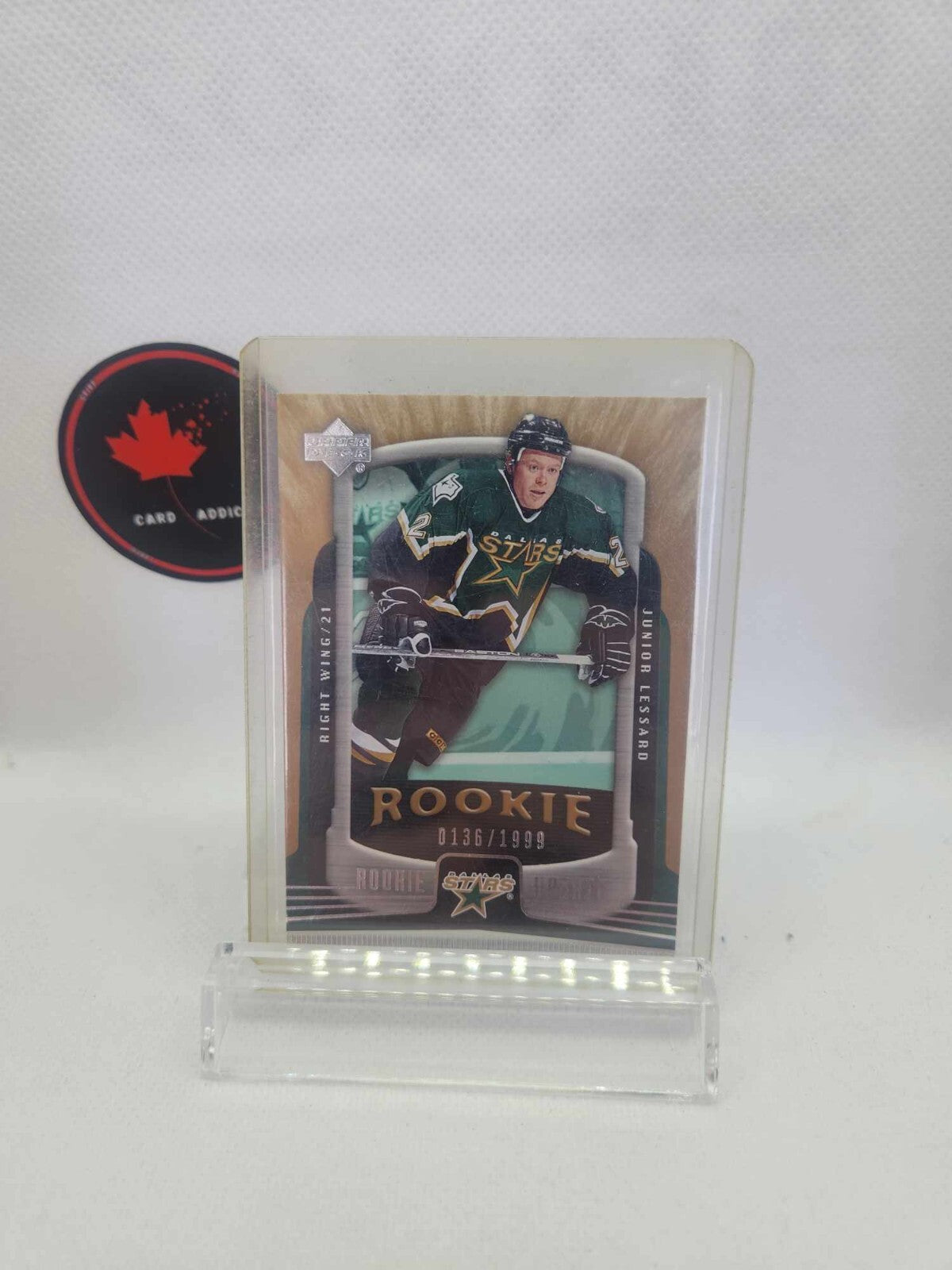 2005-06 Upper Deck Rookie Update Junior Lessard RC /1999 #127