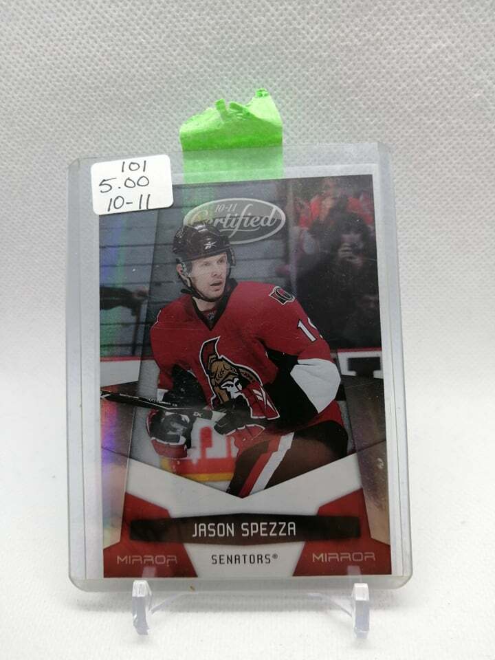 2010-11 Certified Platinum red /250 Jason Spezza #10