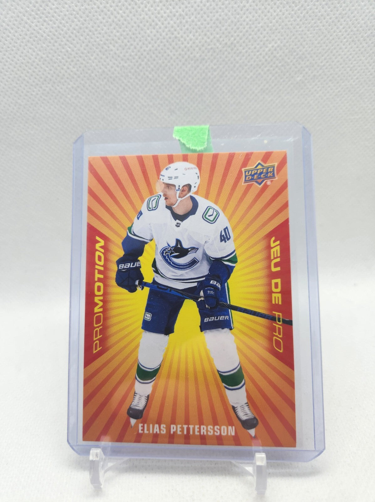 2021-22 Upper Deck Tim Hortons Promotion Insert #PP7 - ELIAS PETTERSSON