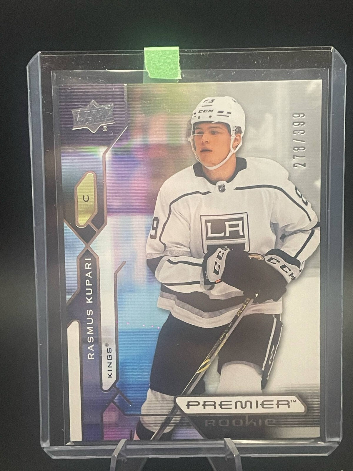 2021-22 Upper Deck Premier #136 Rasmus Kupari RC /399