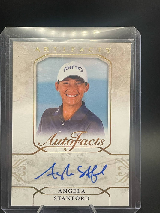 2021 Upper Deck Artifacts AutoFacts Auto Autograph #A-AS Angela Stanford