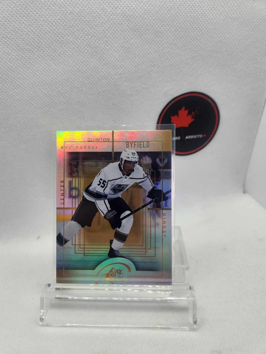 2021-22 UD EXTENDED SPX NHL ROOKIE RETRO QUINTON BYFIELD RC # SPX-30