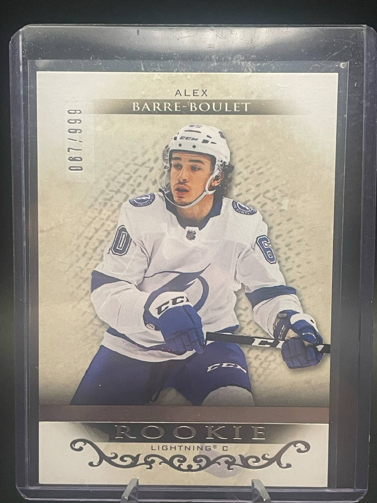 2021-22 Upper Deck Artifacts Rookie Alex Barre-Boulet Lightning /999