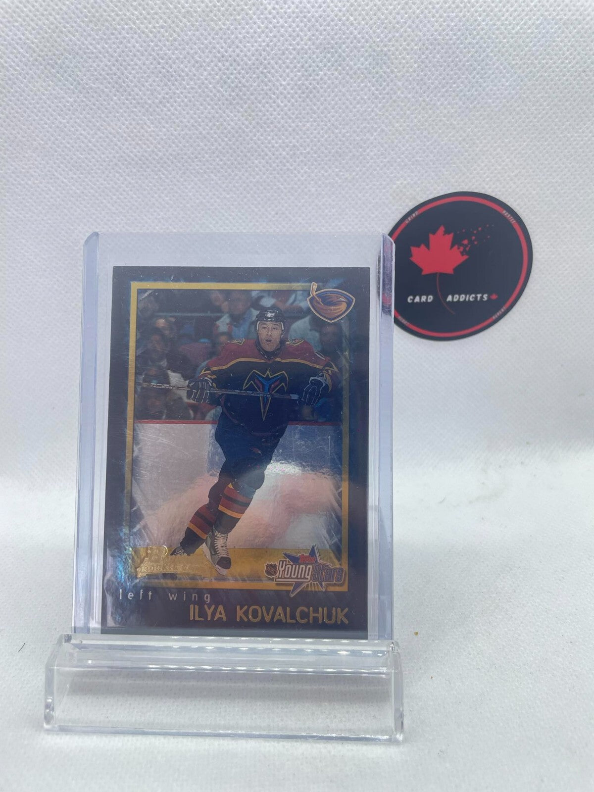 Ilya Kovalchuk 2001-02 Bowman Rookie Card Topps Young Stars 159 Thrashers RC