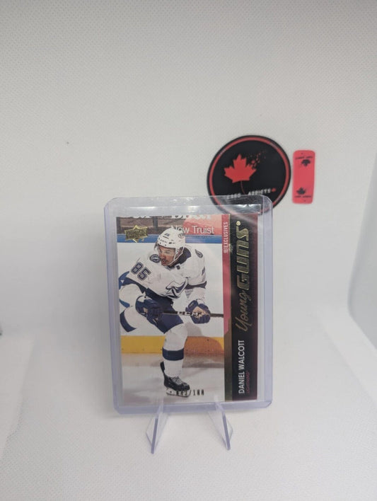 2021-22 Upper Deck Daniel Walcott Young Guns Exclusives /100 Tampa Bay Lightning