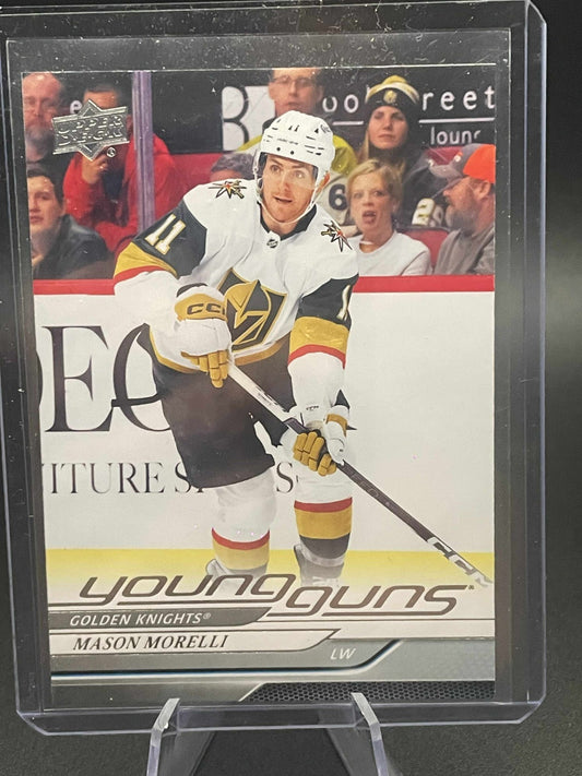 2024-25 Upper Deck Series 1 One Mason Morelli Young Guns Rookie RC #205