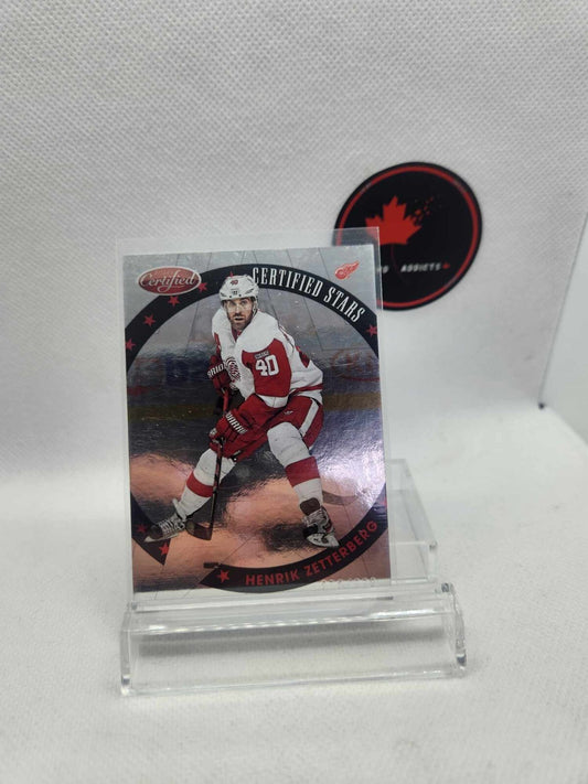 12/13 Panini Certified Detroit Henrik Zetterberg Certified Stars #S20 Ltd #/999
