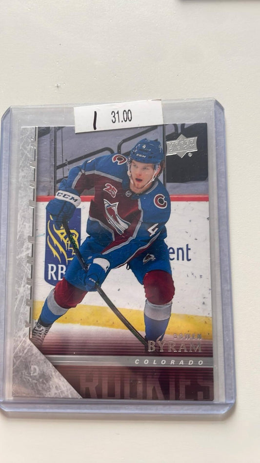 Bowen Byram 2020-21 Upper Deck Extended Series Tribute Retro Young Guns #T-98