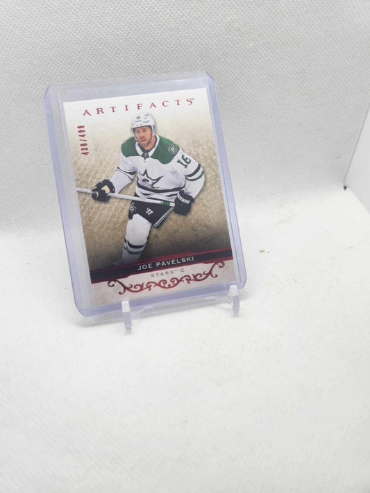 2021-22 Upper Deck Artifacts Joe Pavelski Red /499