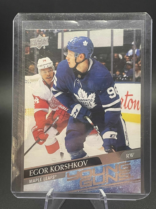 2020-21 Upper Deck Series 1 Egor Korshkov Young Guns YG Rookie Card RC #219