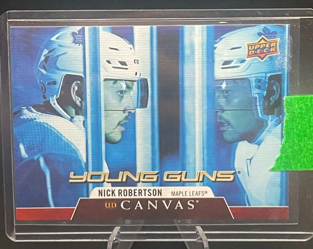 2020-2021 Upper Deck Series 1 Nick Robertson UD CanvasYoung Guns 2 available