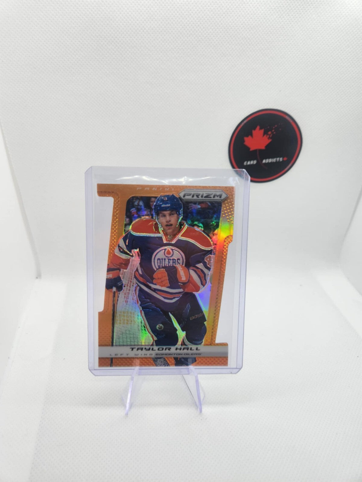 2013-14 Panini Prizm Orange Die Cut Taylor Hall 08/50. Rare