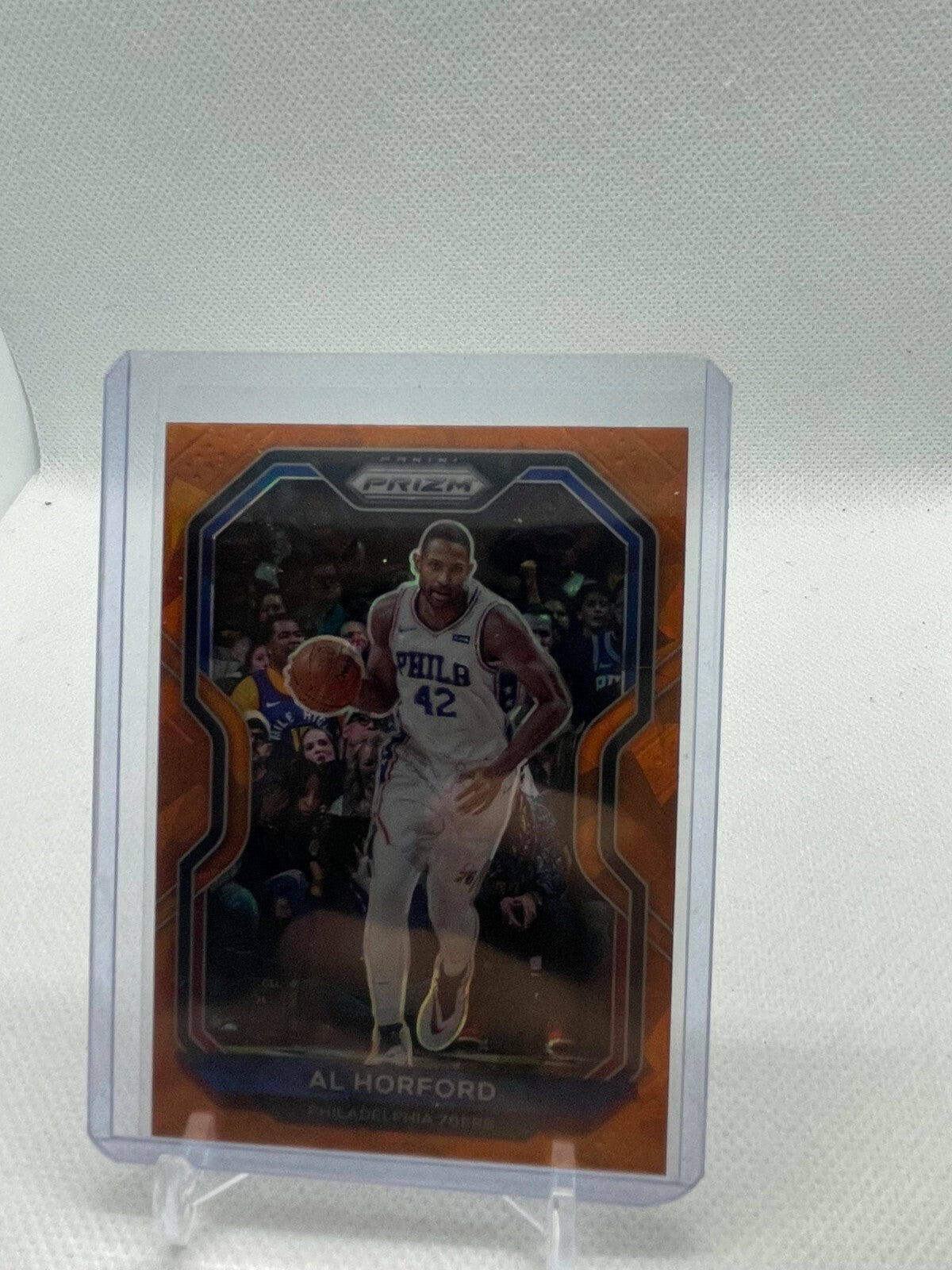 2020-21 Panini PRIZM BASKETBALL AL HORFORD #152 ORANGE CRACKED ICE SP
