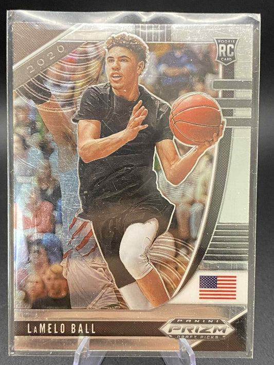 2020-21 Panini Prizm Draft Picks LaMelo Ball Rookie Card #3 Charlotte Hornets