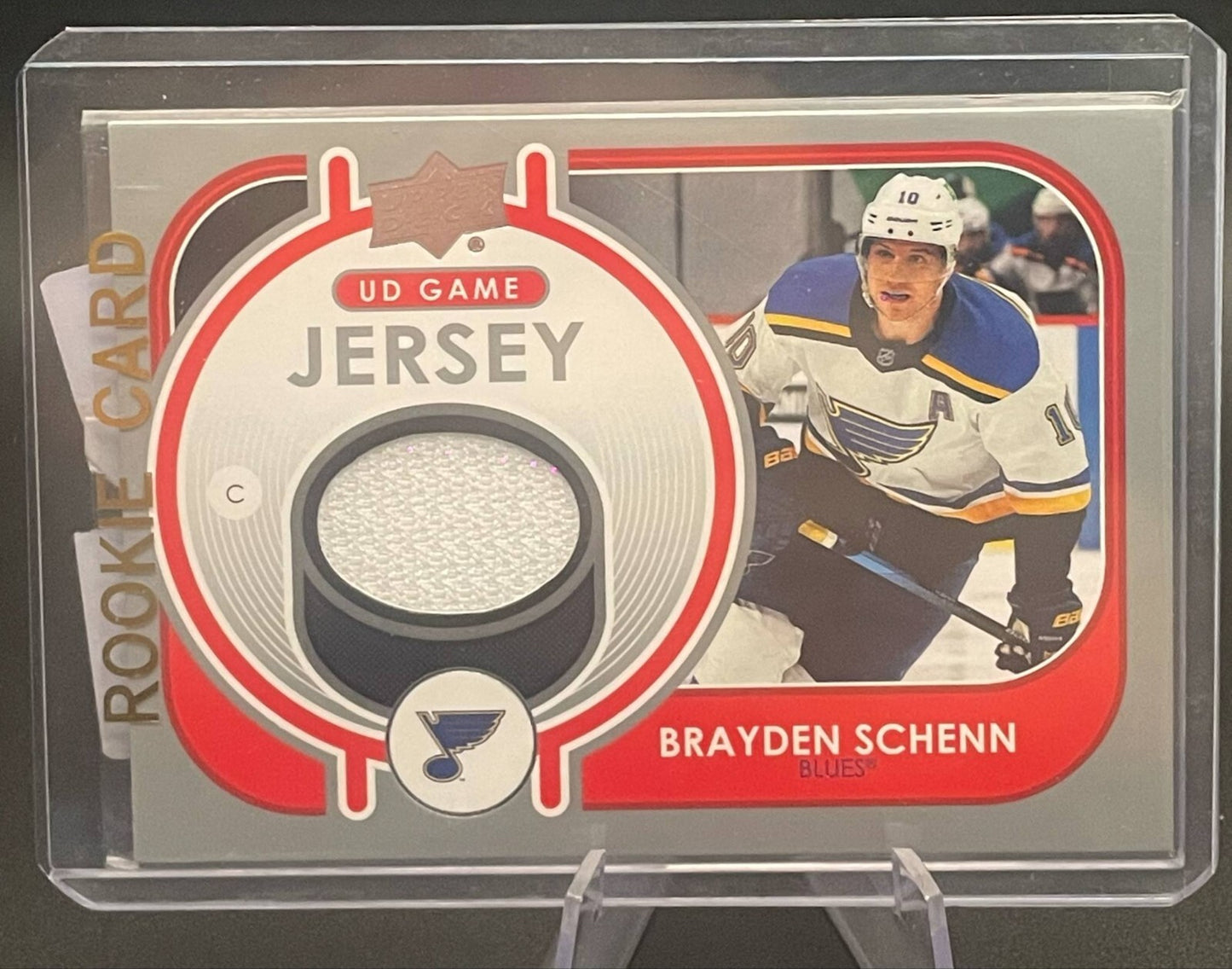 2021-22 Upper Deck UD Game Jersey Brayden Schenn St. Louis Blues #GJ-BS