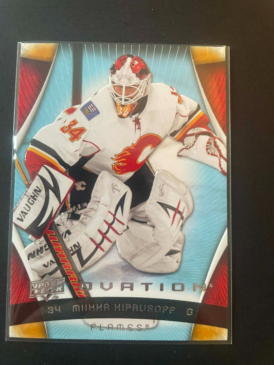 2009-10 Upper Deck Ovation Hockey 22 Miikka Kiprusoff REF I