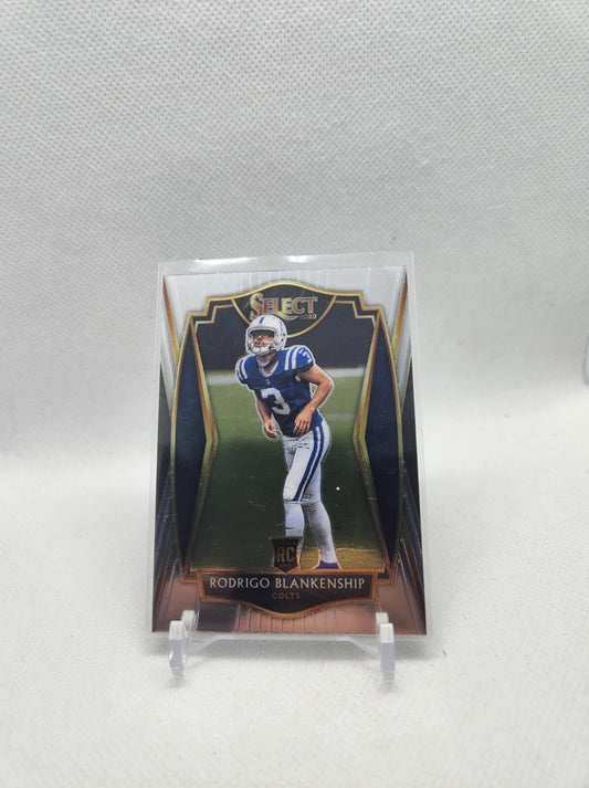 RODRIGO BLANKENSHIP 2020 Panini Select RC Rookie Premier Level #175 COLTS