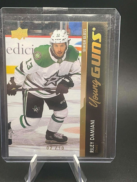 NHL 2021-22 Upper Deck Extended Series Young Guns High Gloss /10 Riley Damiani