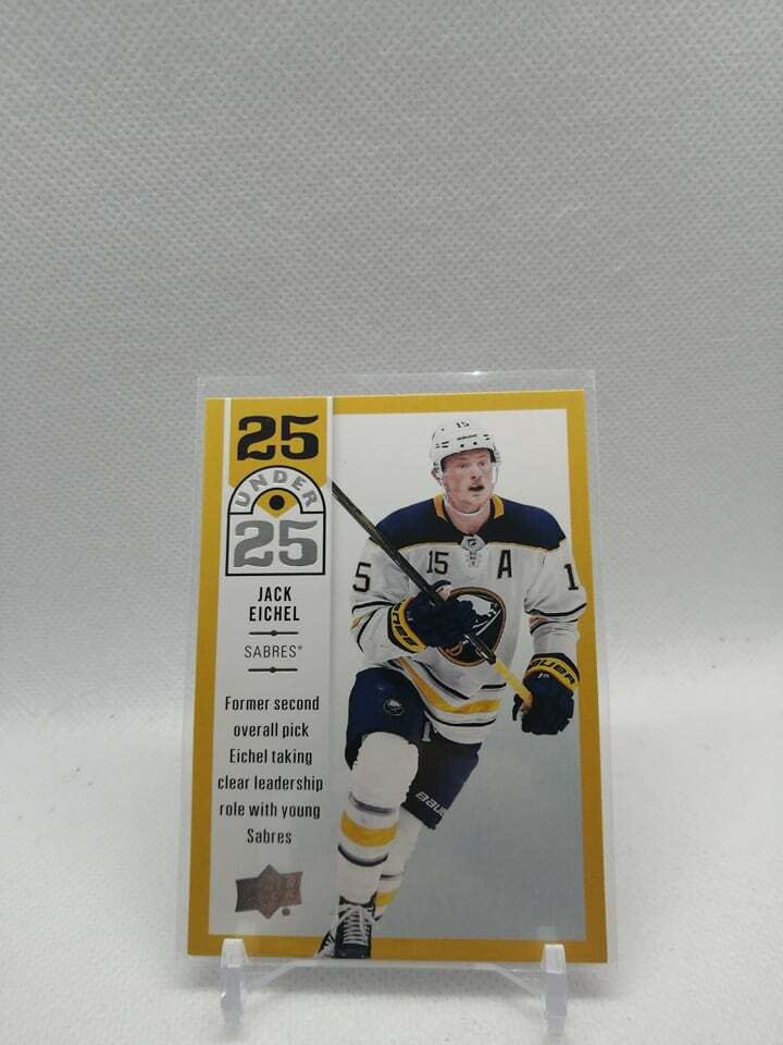 2018-19 Upper Deck Series One UNDER 25 Jack Eichel Buffalo Sabers Card #U25-8