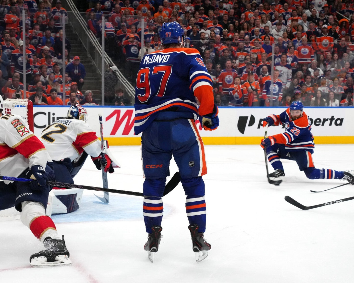 McDavid to Draisaitl Game Winning Goal NHL Stanley Cup Finals 11x14  Reprint