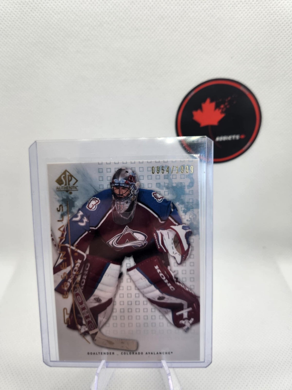 2009-10 SP Authentic Essentials /1999 Patrick Roy #141 Avalanche