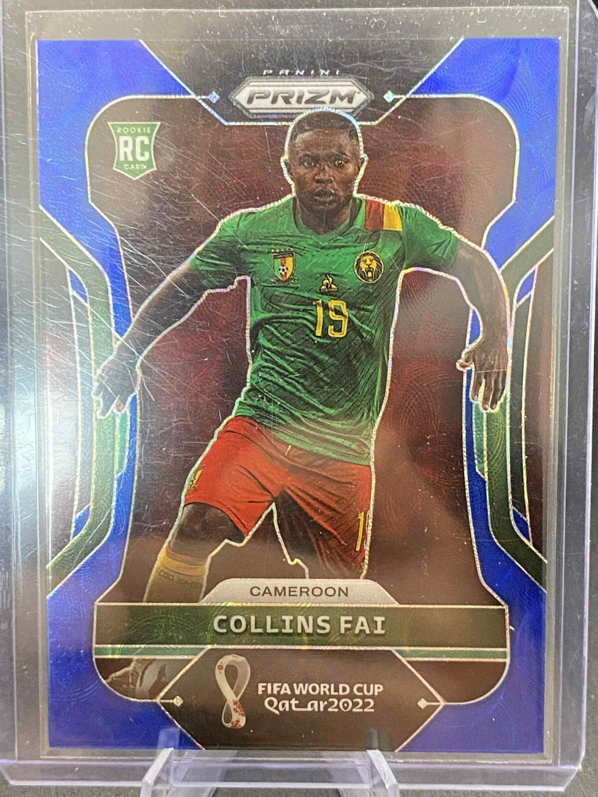 2021-22 Topps Chrome UEFA #120 Cristiano 2022 Prizm Fifa World Cup QRC Refractor