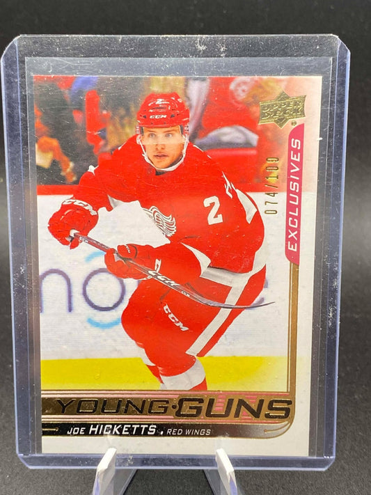 18-19 UD Series 2 Young Guns #469 Joe Hicketts Exclusives Young Guns